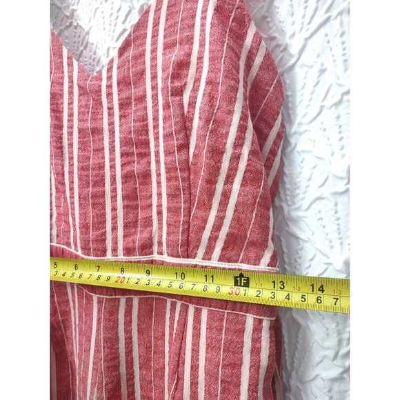 Ett:twa Anthropologie Womens Robin Cropped Jumpsuit Sz XS Wide Leg Coastal Boho - Picture 7 of 16